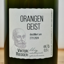 Viktor Riegger Orangengeist, 50 cl, 44.7 % vol.