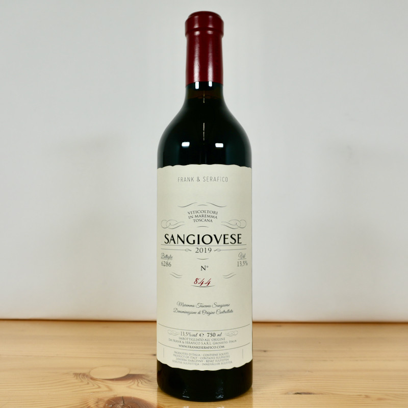 Frank & Serafico Sangiovese 2019 Rotwein / 75cl / 13.5%