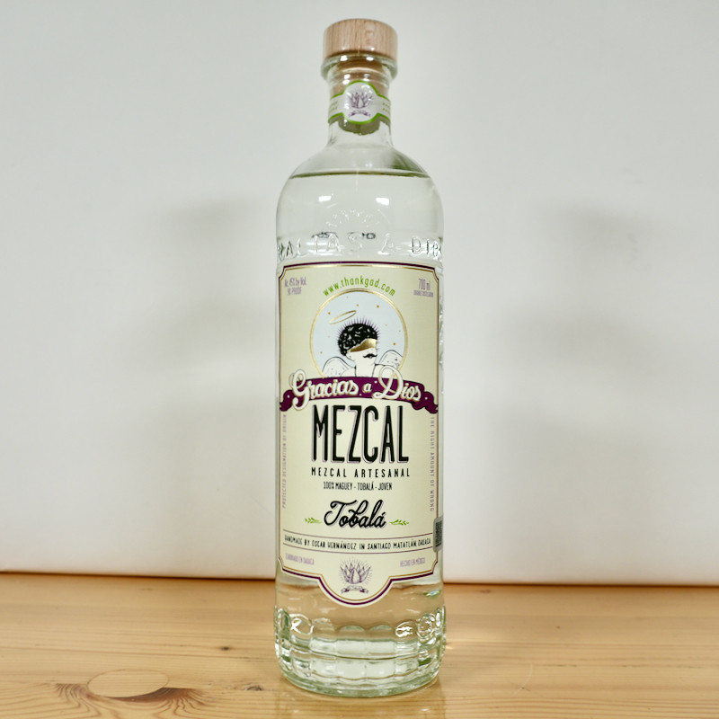Gracias a Dios Tobala Mezcal Artesanal, 70 cl, 45 % vol.