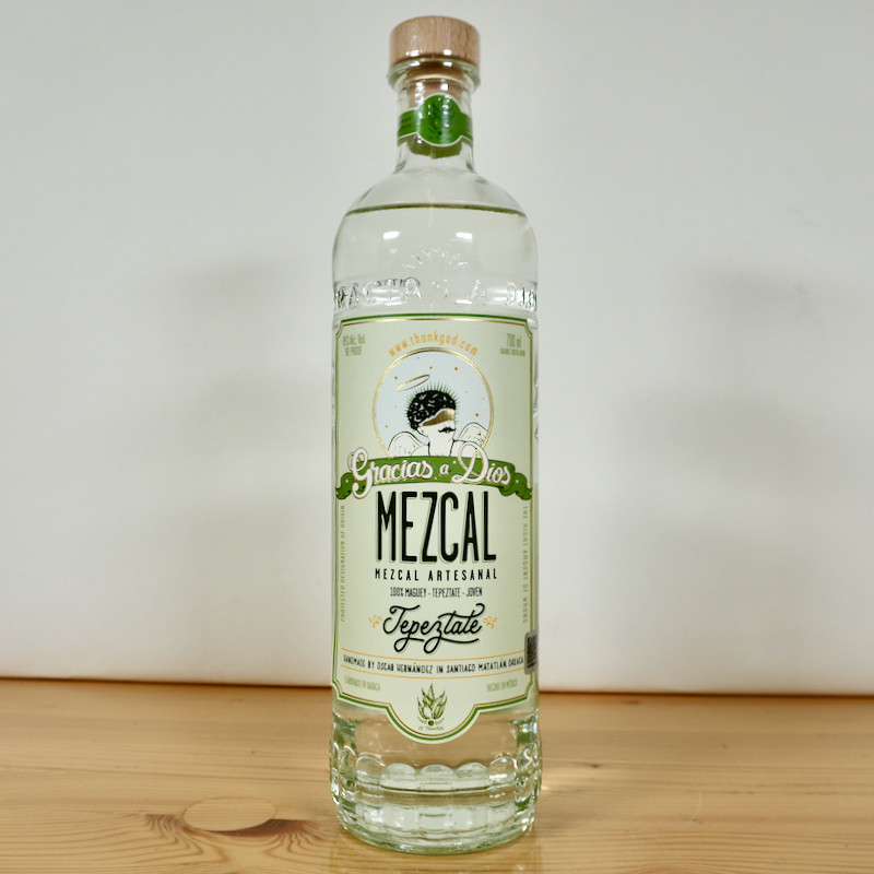 Gracias a Dios Tepeztate Mezcal Artesanal, 70 cl, 45 % vol.
