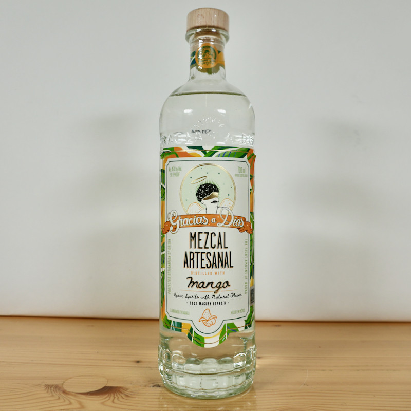 Gracias a Dios Espadin Mango Mezcal Artesanal, 70 cl, 45 % vol.