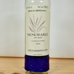 Memorable Tobala Mezcal Artesanal, 70 cl, 47 % vol.