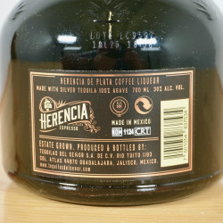 Herencia de Plata Licor de Coffee, 70 cl, 30 % vol.