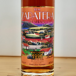 Zapatera Reserva Single Barrel Vintage 1996 Rum, 70 cl, 40 % vol.