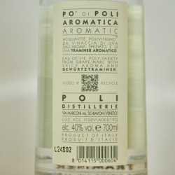 Poli Po' di Poli Aromatica di Traminer Grappa, 70 cl, 40 % vol.