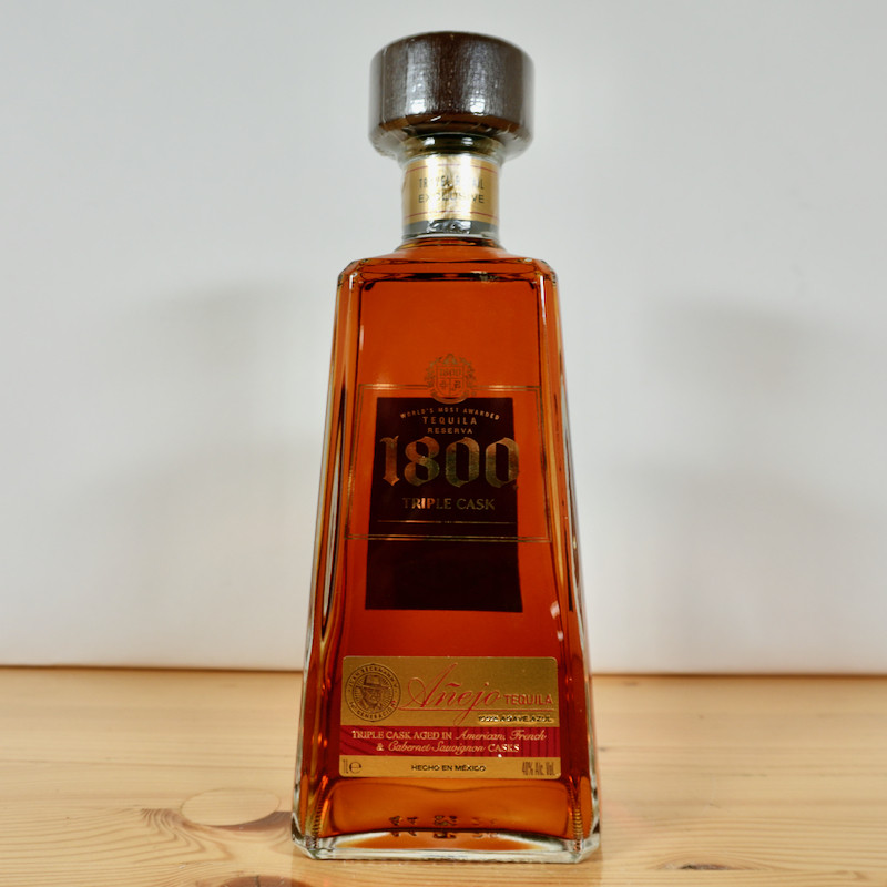 1800 Reserva Triple Cask Anejo Tequila, 100 cl, 38 % vol.