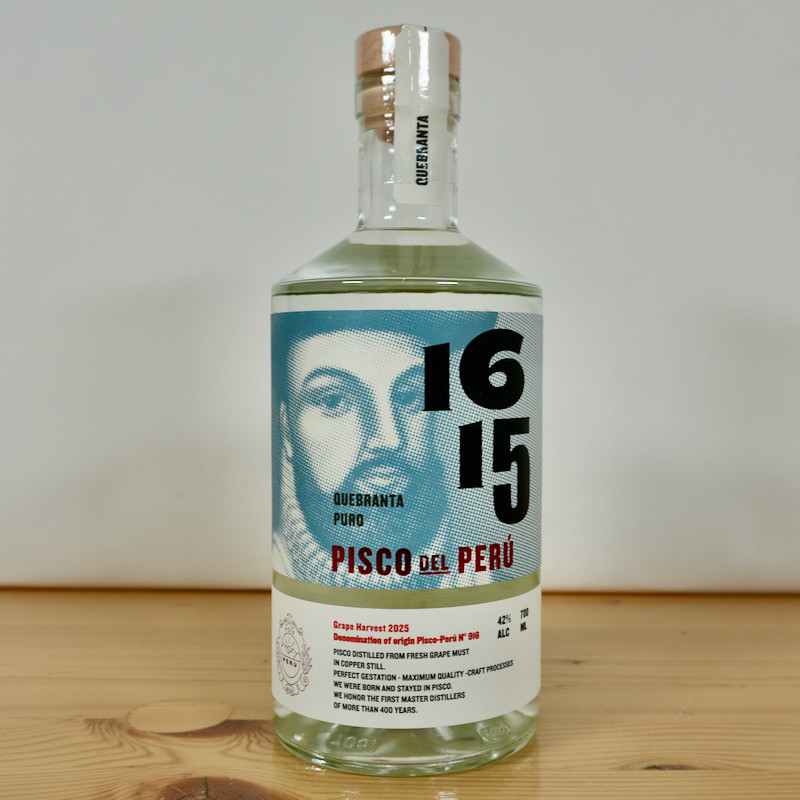 Pisco - 1615 Quebranta Puro / 70cl / 42%