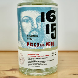 Pisco - 1615 Quebranta Puro / 70cl / 42%
