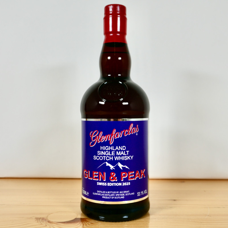 Glenfarclas 10 Years Glen & Peak Swiss Edition 2025 Single Malt Whisky, 70 cl, 53.1 % vol.