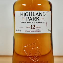 Highland Park 12 Years Single Malt Scotch Whisky, 70 cl, 40 %