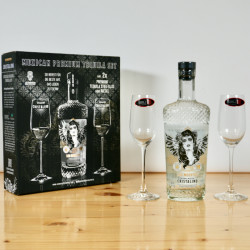 Los Muertos Cristalino Reposado Tequila Geschenkbox, 70 cl, 35 % vol.