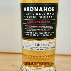 Ardnahoe 5 Year Old Cask Strength Islay Single Malt Scotch Whisky, 70 cl, 61 % vol.