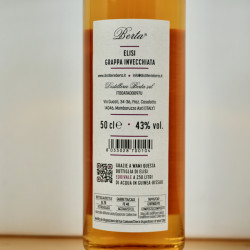 Berta Elisi Grappa Invecchiata, 50 cl, 43 % vol.