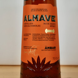 Almave Ambar Non Alcoholic Blue Agave Spirit by Lewis Hamilton, 70 cl