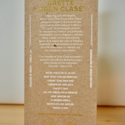 Arette Tequila Gran Clase Extra Anejo, 70cl, 43% vol.