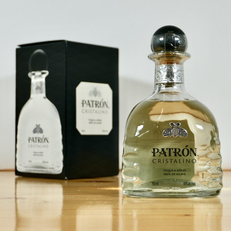 Patron Cristalino Anejo Tequila, 75 cl, 40 % vol.