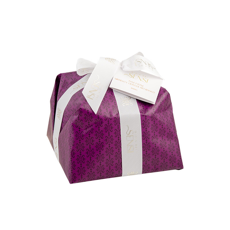 Gioia dei Sensi Panettone Mirtillo e Cioccolato Bianco, 1 kg