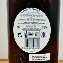 Gin - Plymouth Sloe Gin / 70cl / 26%