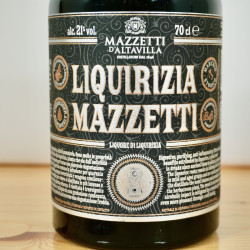 Mazzetti Liquirizia | Lakritzlikör aus Piemont, 21 % vol.