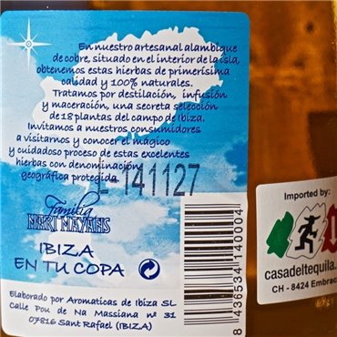 Liqueur - Hierbas Ibicencas / 100cl / 26% Liqueur 36,00 CHF