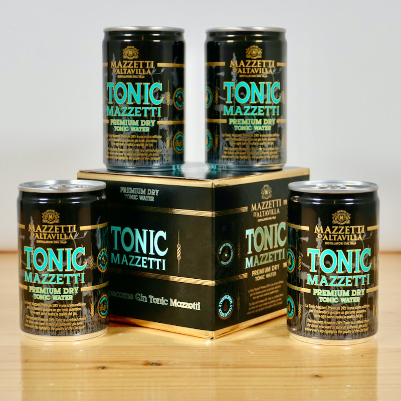 Mazzetti Premium Dry Tonic Gift Set | 4 × 15 cl