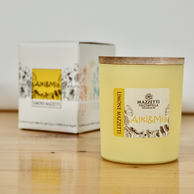 Mazzetti Alki & Mia Limone | Duftkerze, 140 g