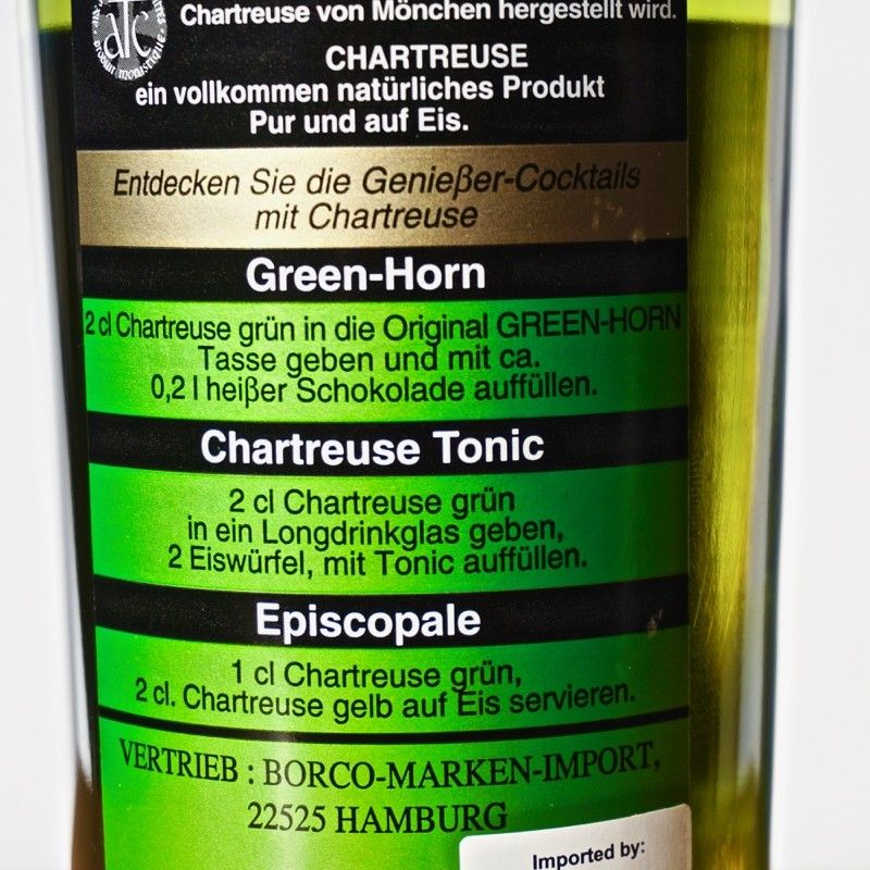 Liqueur - Chartreuse Verte / 70cl / 55%