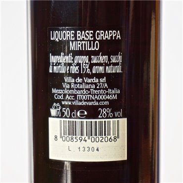 Liqueur - Villa De Varda Mirtillo / 50cl / 28% Liqueur 25,00 CHF
