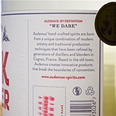 Gin - Pink Pepper Audemus / 70cl / 44% Gin 75,00 CHF