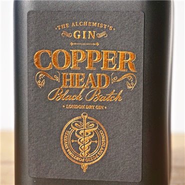 Gin - Copperhead Black Batch / 50cl / 42% Gin 54,00 CHF