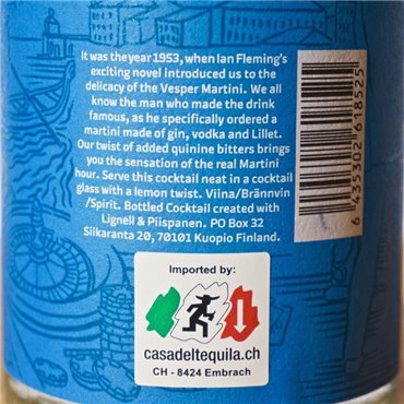 Liqueur - Paradise Vesper / 50cl / 22% Liqueur 29,00 CHF