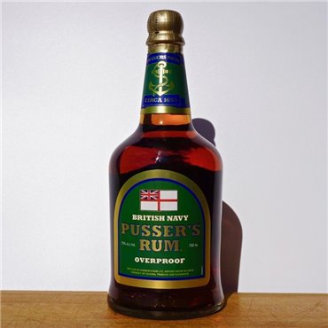Rum - Pusser's British Navy Overproof / 70cl / 75% Rum 52,00 CHF