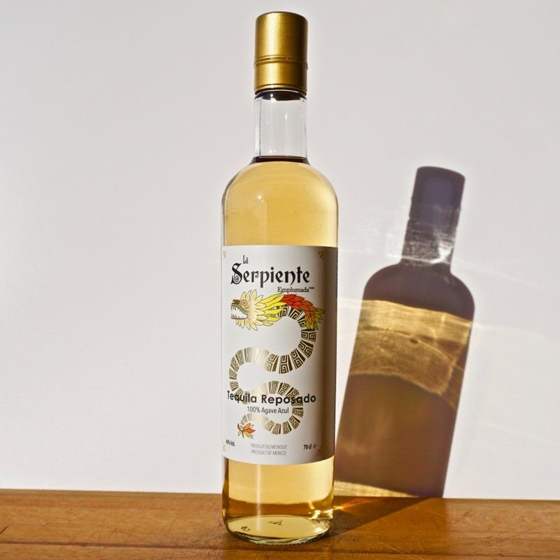 Tequila - La Serpiente Emplumada Reposado / 70cl / 40% Tequila Reposado 49,00 CHF
