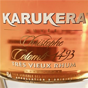 Rum - Karukera Cuvée 1493 Hors d'Age / 70cl / 45% Rum 224,00 CHF