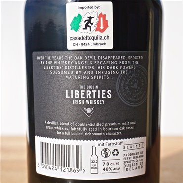 Whisk(e)y - The Dublin Liberties Oak Devil / 70cl / 46% Whisk(e)y 48,00 CHF