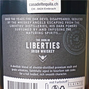 Whisk(e)y - The Dublin Liberties Oak Devil / 70cl / 46% Whisk(e)y 48,00 CHF
