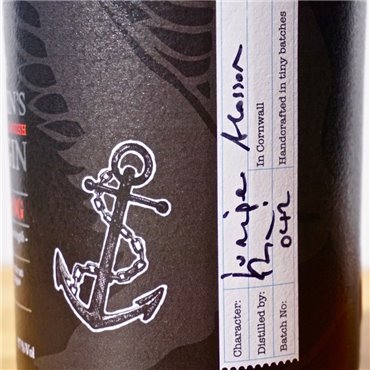 Gin - Tarquin’s Cornish Navy Seadog Gin / 70cl / 57% Gin 55,00 CHF