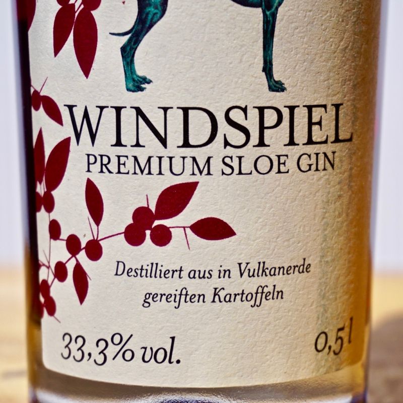 - Gin Sloe Windspiel 50cl / Gin /