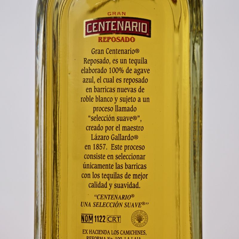 Tequila - Gran Centenario Reposado / 70cl / 38%