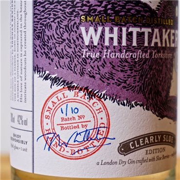 Gin - Whittaker's Clearly Sloe / 70cl / 42% Gin 55,00 CHF
