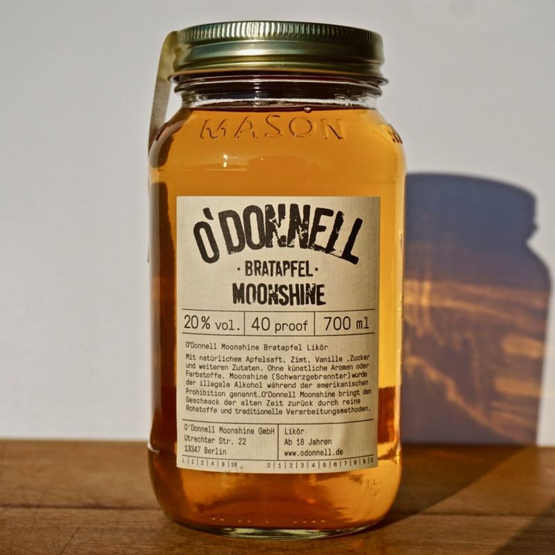 Liqueur - Moonshine O’Donnell Bratapfel / 70cl / 20% Liqueur 40,00 CHF
