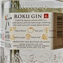 Gin - Suntory Roku Gin / 70cl / 43% Gin 55,00 CHF