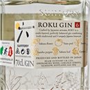 Gin - Suntory Roku Gin / 70cl / 43% Gin 55,00 CHF
