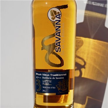 Rum - Savanna Vieux Traditionnel 3 Years / 70cl / 43% Rum 55,00 CHF