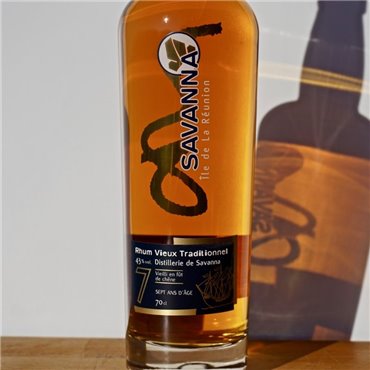 Rum - Savanna Vieux Traditionnel 7 Years / 70cl / 43% Rum 74,00 CHF