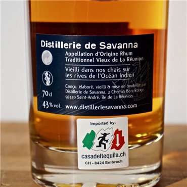 Rum - Savanna Vieux Traditionnel 7 Years / 70cl / 43% Rum 74,00 CHF