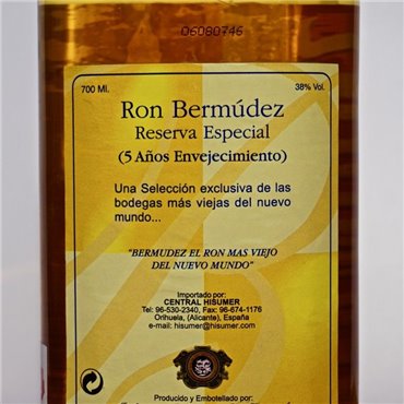 Rum - Bermudez Reserva Especial 5 Years / 70cl / 40% Rum 39,00 CHF