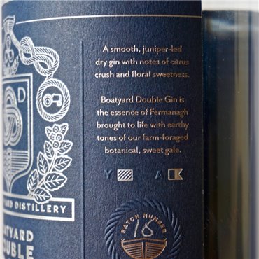 Gin - Boatyard Irish Double Gin / 70cl / 46% Gin 74,00 CHF