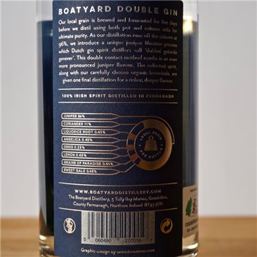Gin - Boatyard Irish Double Gin / 70cl / 46% Gin 74,00 CHF