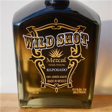 Mezcal - Wild Shot Reposado / 75cl / 44.5% Mezcal 100% Agave 66,00 CHF